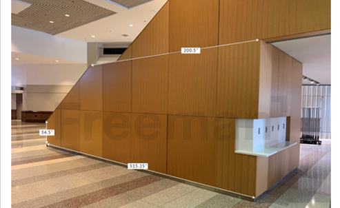 SOLD Custom Branded Wall