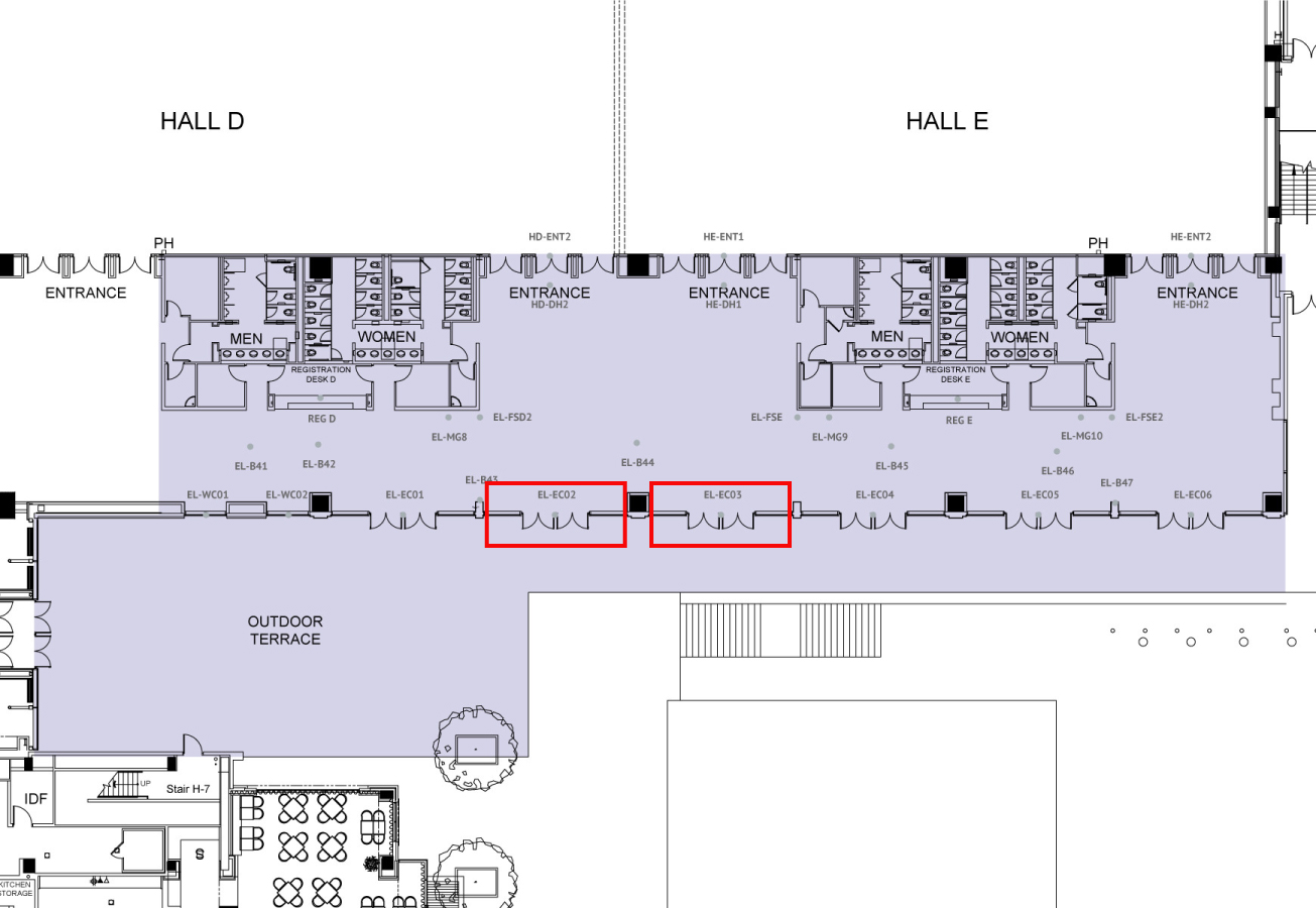 (SOLD) Exhibit Hall Window Clings – HFSA 2022 ASM